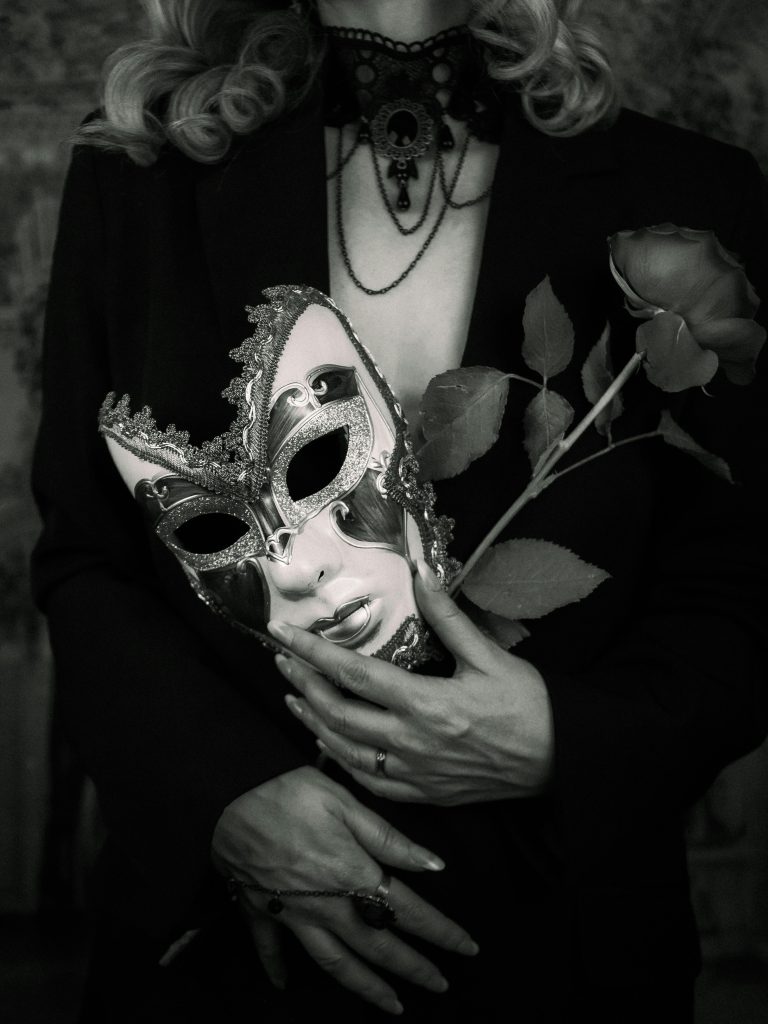 crack in the mask